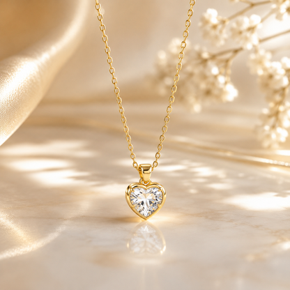Exquisite Women's Wedding Jewelry Stainless Steel Gold