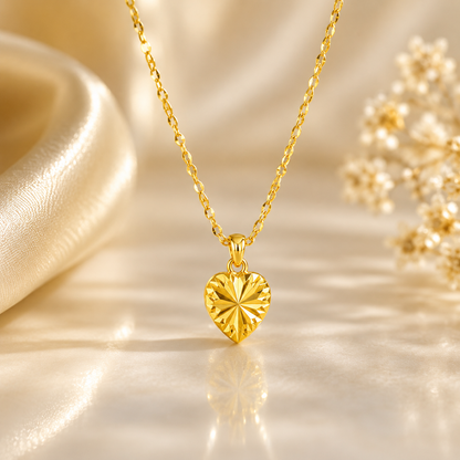 Heart Shaped Memorial Necklace
