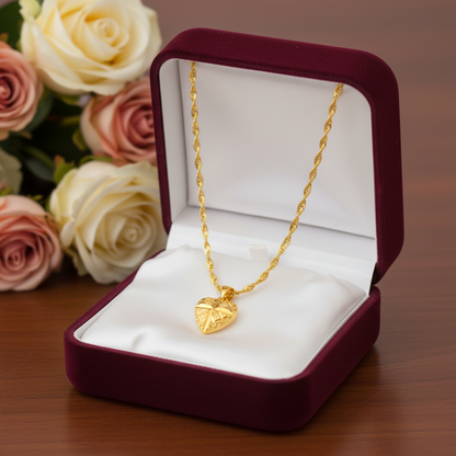 Gold Pendant Gift Box