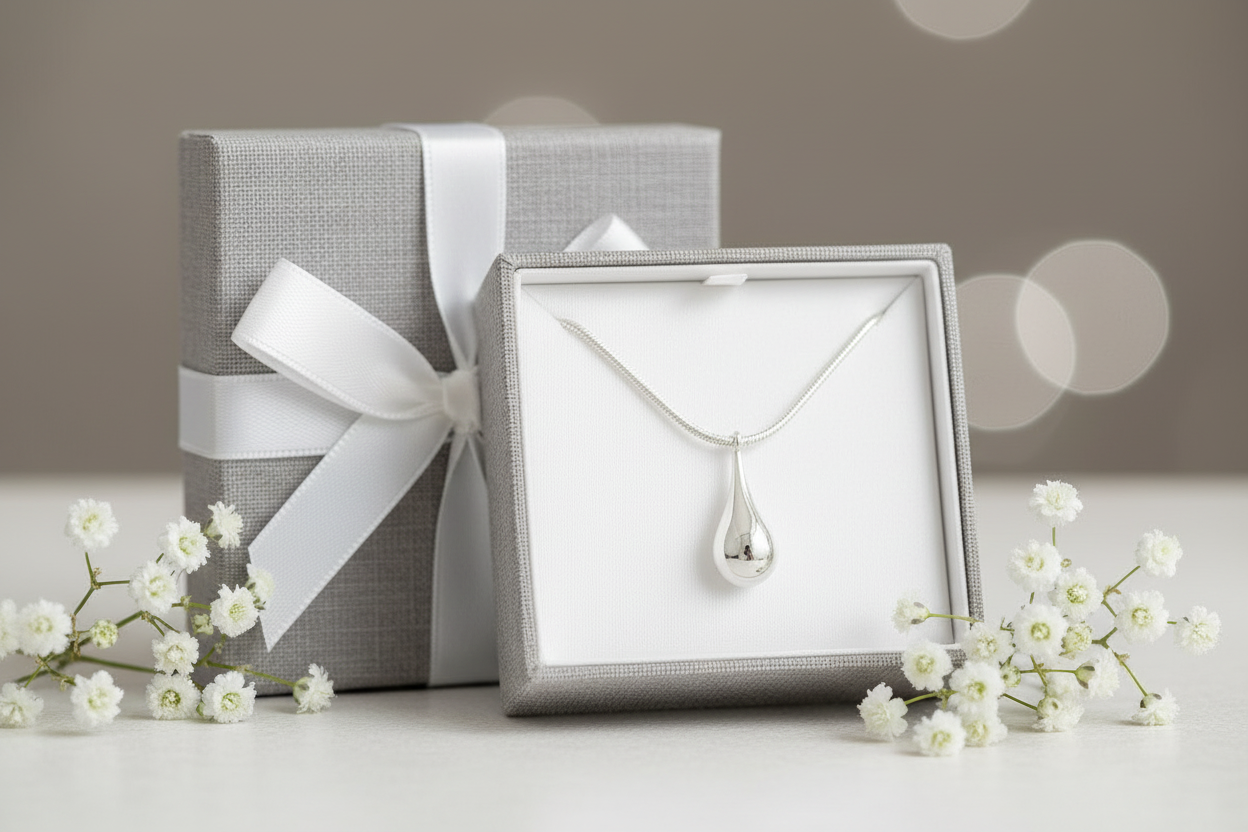 Grey Linen Box