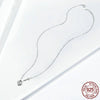 Heart Lock Necklace – Women's Fashion White Gold Plated