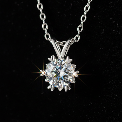 Snowflake Necklace - Macro