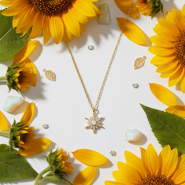 Sunflower Flat Lay