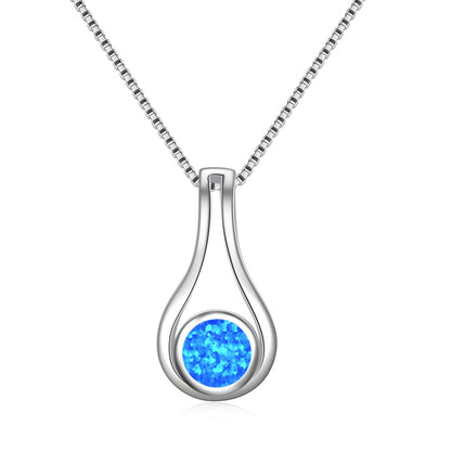 Women's Vase-Shaped Pendant Necklace