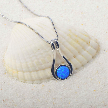 Women's Vase-Shaped Pendant Necklace